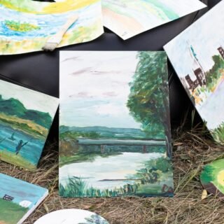 Pleneras, kūrybiškumas, paroda.