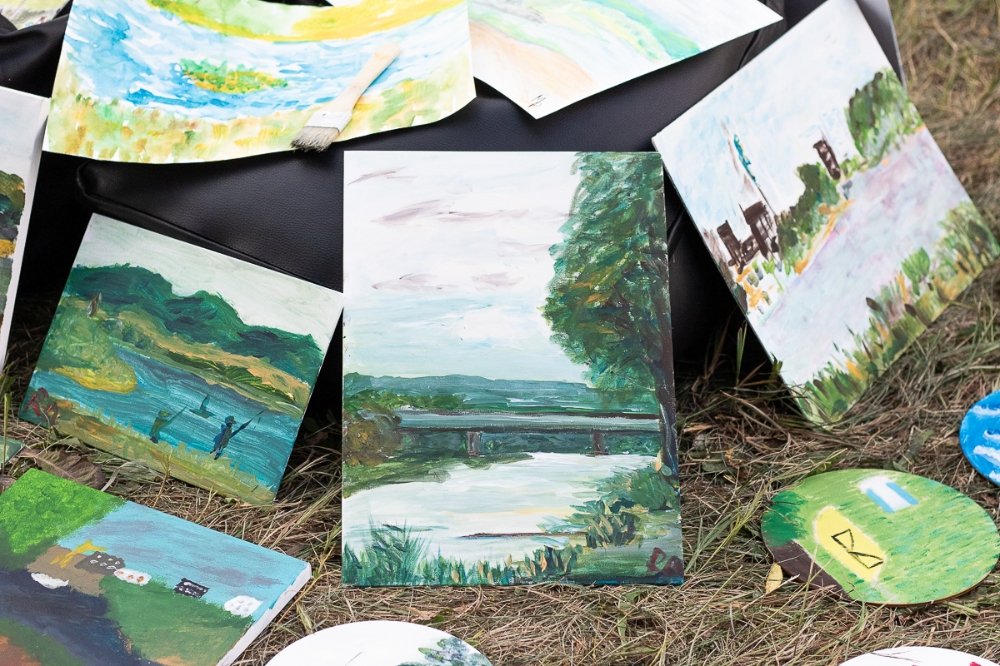 Pleneras, kūrybiškumas, paroda.